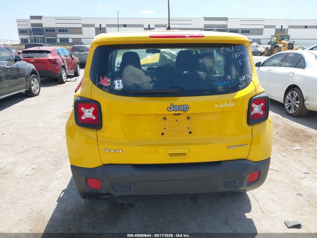Auction sale of the 2018 Jeep Renegade Sport 4x4, vin: ZACCJBABXJPH09746, lot number: 45890644