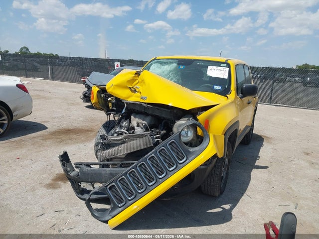 Auction sale of the 2018 Jeep Renegade Sport 4x4, vin: ZACCJBABXJPH09746, lot number: 45890644
