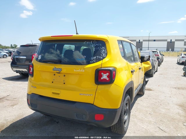 Auction sale of the 2018 Jeep Renegade Sport 4x4, vin: ZACCJBABXJPH09746, lot number: 45890644