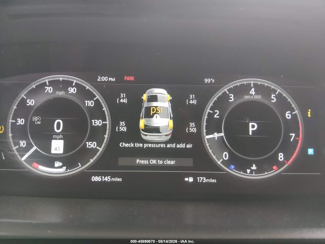 45890670 :رقم المزاد ، SALRR2RV6K2401835 vin ، 2019 Land Rover Discovery Hse مزاد بيع