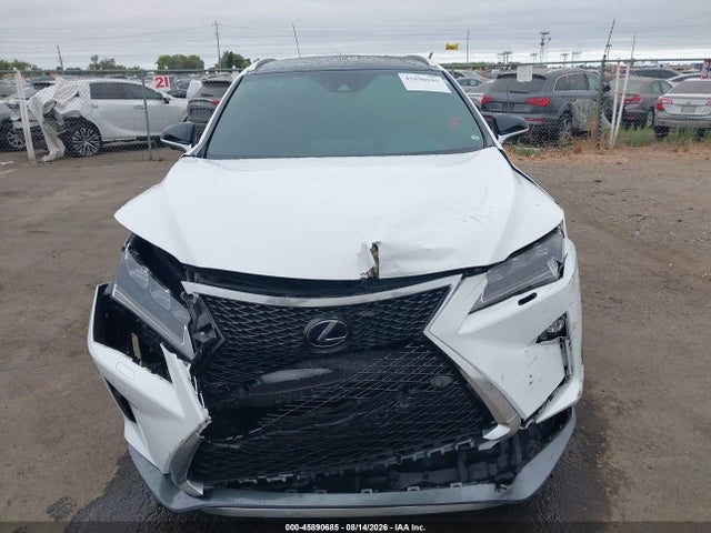 45890685 :رقم المزاد ، 2T2BGMCA3KC030906 vin ، 2019 Lexus Rx 450h F Sport مزاد بيع