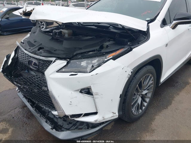 45890685 :رقم المزاد ، 2T2BGMCA3KC030906 vin ، 2019 Lexus Rx 450h F Sport مزاد بيع