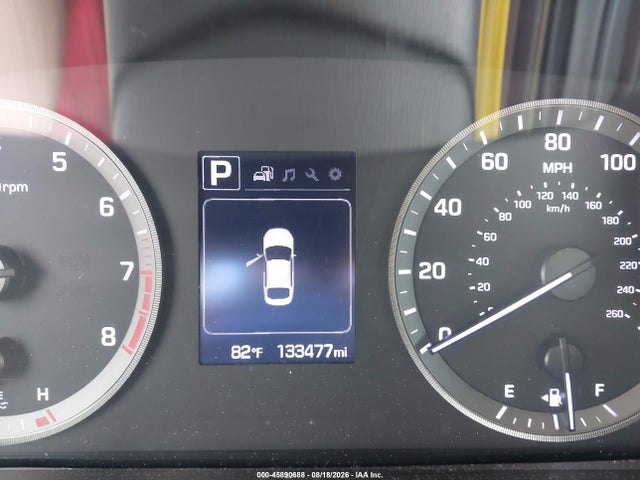 2015 Hyundai Sonata Se მანქანა იყიდება აუქციონზე, vin: 5NPE24AF7FH209581, აუქციონის ნომერი: 45890688