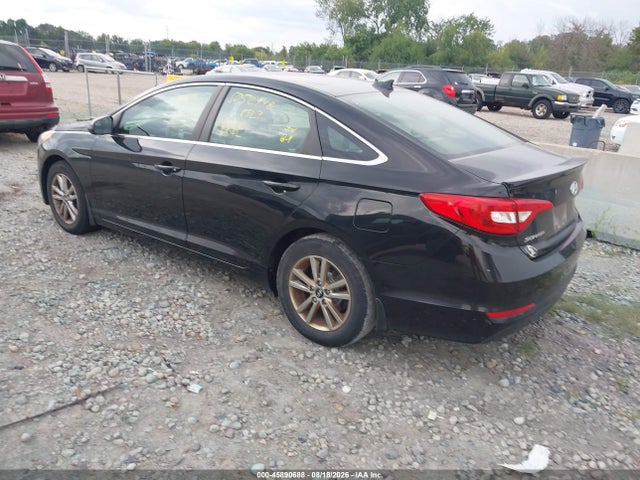2015 Hyundai Sonata Se მანქანა იყიდება აუქციონზე, vin: 5NPE24AF7FH209581, აუქციონის ნომერი: 45890688