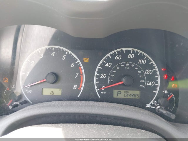 45890708 :رقم المزاد ، 1NXBU4EE1AZ350705 vin ، 2010 Toyota Corolla Le مزاد بيع