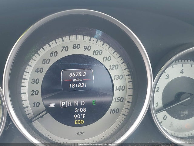 45890730 :رقم المزاد ، WDDGF8AB2DR280765 vin ، 2013 Mercedes-benz C 300 Sport 4matic مزاد بيع