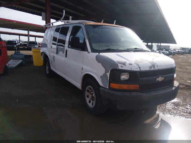 2011 Chevrolet Express 1500 Work Van მანქანა იყიდება აუქციონზე, vin: 1GCSGAFX9B1173950, აუქციონის ნომერი: 45890733