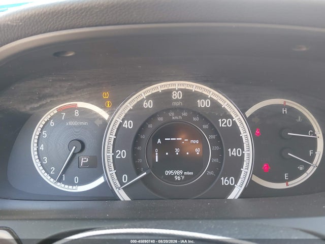 45890740 :رقم المزاد ، 1HGCR2F94GA115369 vin ، 2016 Honda Accord Ex-l مزاد بيع