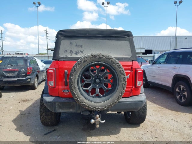 Aukcja sprzedaży 2022 Ford Bronco Black Diamond, vin: 1FMEE5BPXNLA87003, numer aukcji: 45890753