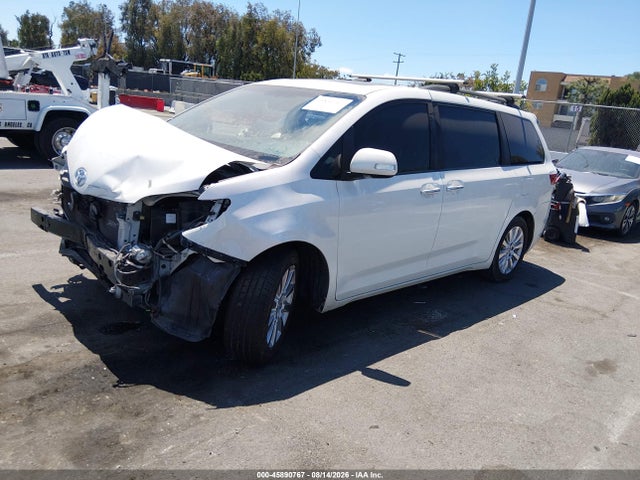 Продажа на аукционе авто 2016 Toyota Sienna Limited 7 Passenger, vin: 5TDYK3DC1GS721955, номер лота: 45890767