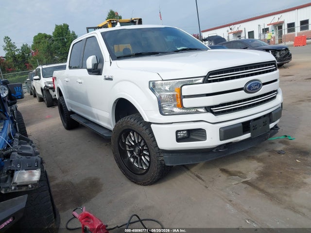 2018 Ford F-150 Lariat მანქანა იყიდება აუქციონზე, vin: 1FTEW1EG5JFD36676, აუქციონის ნომერი: 45890771