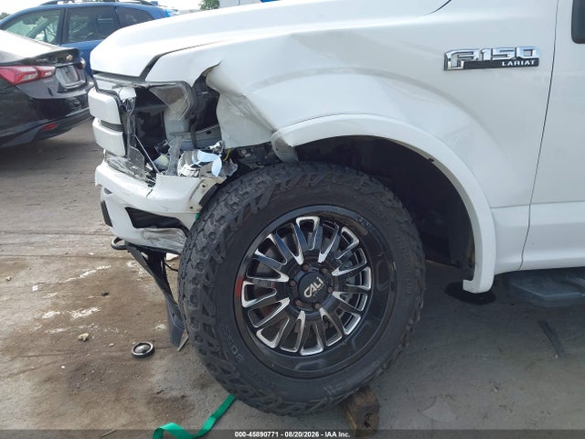 2018 Ford F-150 Lariat მანქანა იყიდება აუქციონზე, vin: 1FTEW1EG5JFD36676, აუქციონის ნომერი: 45890771