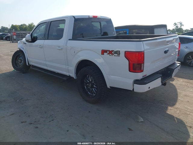2018 Ford F-150 Lariat მანქანა იყიდება აუქციონზე, vin: 1FTEW1EG5JFD36676, აუქციონის ნომერი: 45890771