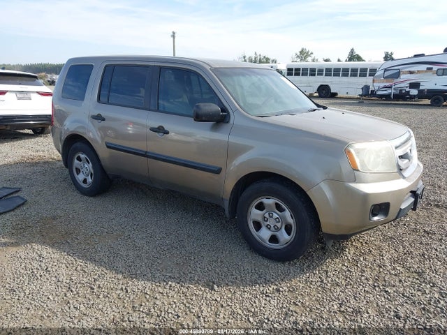 Auction sale of the 2009 Honda Pilot Lx, vin: 5FNYF48239B031563, lot number: 45890789