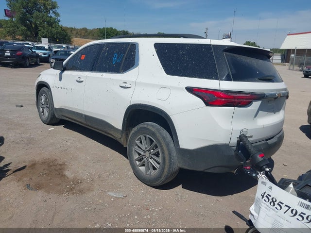 45890874 :رقم المزاد ، 1GNERGKW0NJ172432 vin ، 2022 Chevrolet Traverse Fwd Lt Cloth مزاد بيع