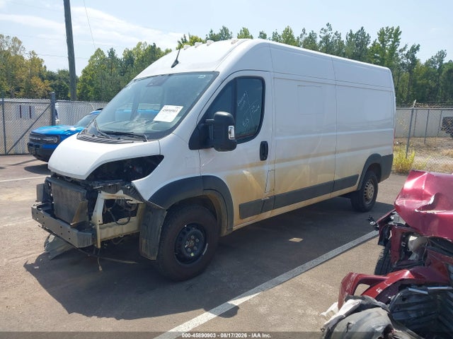 45890903 :رقم المزاد ، 3C6MRVHG0SE550239 vin ، 2025 Ram Promaster 3500 Tradesman High Roof 159 Wb W/pass Seat مزاد بيع