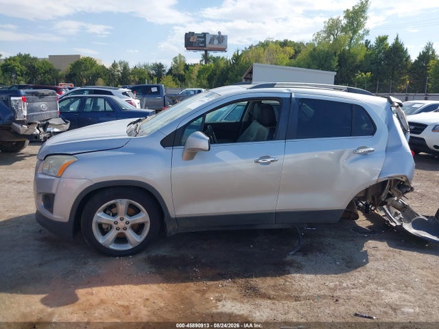 Продаж на аукціоні авто 2015 Chevrolet Trax Ltz, vin: 3GNCJNSB4FL214918, номер лоту: 45890913
