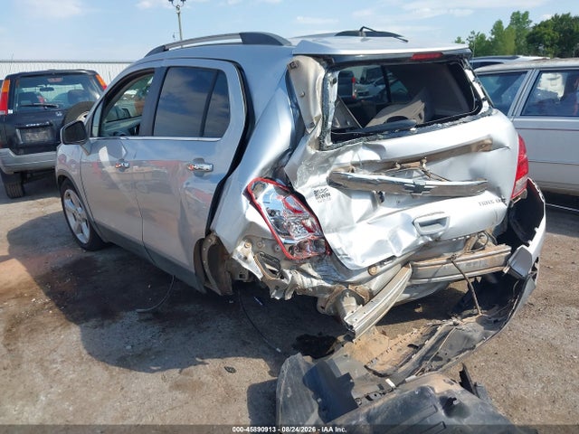 Продаж на аукціоні авто 2015 Chevrolet Trax Ltz, vin: 3GNCJNSB4FL214918, номер лоту: 45890913
