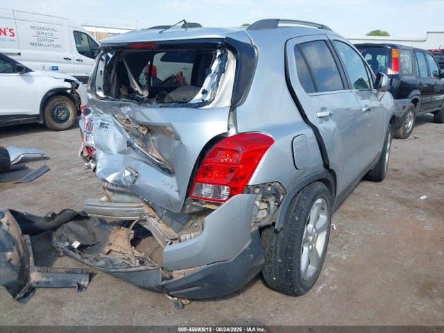 Продаж на аукціоні авто 2015 Chevrolet Trax Ltz, vin: 3GNCJNSB4FL214918, номер лоту: 45890913