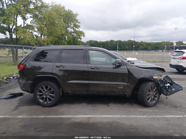 45890932 :رقم المزاد ، 1C4RJFBG0HC658378 vin ، 2017 Jeep Grand Cherokee Limited 75th Anniversary Edition مزاد بيع