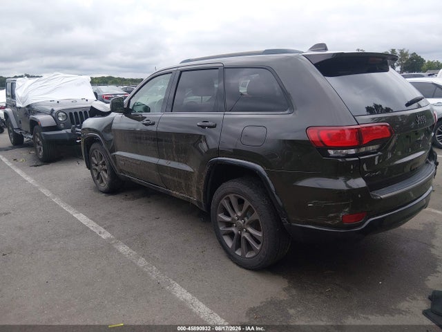 45890932 :رقم المزاد ، 1C4RJFBG0HC658378 vin ، 2017 Jeep Grand Cherokee Limited 75th Anniversary Edition مزاد بيع