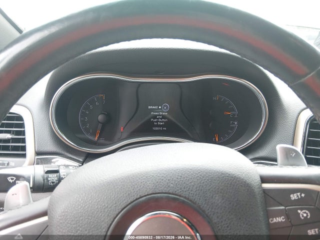 45890932 :رقم المزاد ، 1C4RJFBG0HC658378 vin ، 2017 Jeep Grand Cherokee Limited 75th Anniversary Edition مزاد بيع