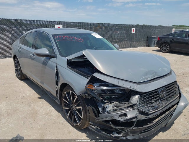 Auction sale of the 2026 Honda Accord Hybrid Touring, vin: 1HGCY2F83TA017048, lot number: 45890966