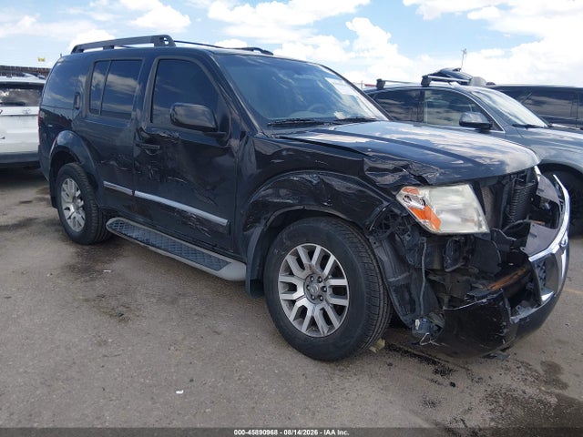 2010 Nissan Pathfinder Le მანქანა იყიდება აუქციონზე, vin: 5N1AR1NB4AC611672, აუქციონის ნომერი: 45890968