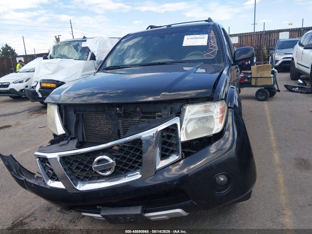 2010 Nissan Pathfinder Le მანქანა იყიდება აუქციონზე, vin: 5N1AR1NB4AC611672, აუქციონის ნომერი: 45890968