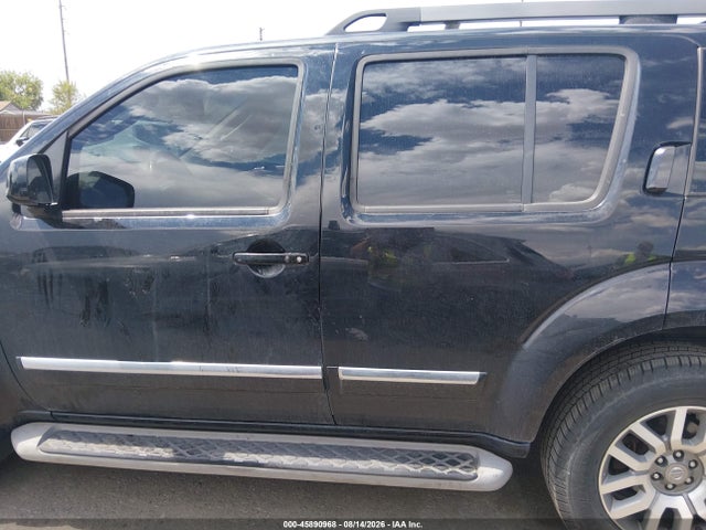 2010 Nissan Pathfinder Le მანქანა იყიდება აუქციონზე, vin: 5N1AR1NB4AC611672, აუქციონის ნომერი: 45890968