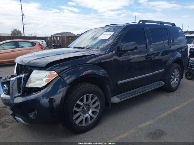2010 Nissan Pathfinder Le მანქანა იყიდება აუქციონზე, vin: 5N1AR1NB4AC611672, აუქციონის ნომერი: 45890968