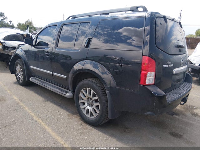 2010 Nissan Pathfinder Le მანქანა იყიდება აუქციონზე, vin: 5N1AR1NB4AC611672, აუქციონის ნომერი: 45890968