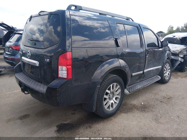2010 Nissan Pathfinder Le მანქანა იყიდება აუქციონზე, vin: 5N1AR1NB4AC611672, აუქციონის ნომერი: 45890968