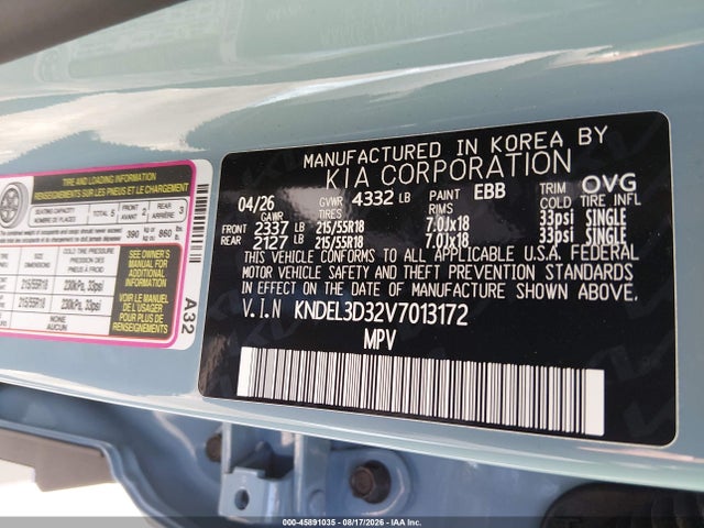KNDEL3D32V7013172 KIA Seltos