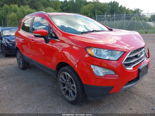 Aukcja sprzedaży 2020 Ford Ecosport Titanium, vin: MAJ6S3KL6LC340596, numer aukcji: 45891039