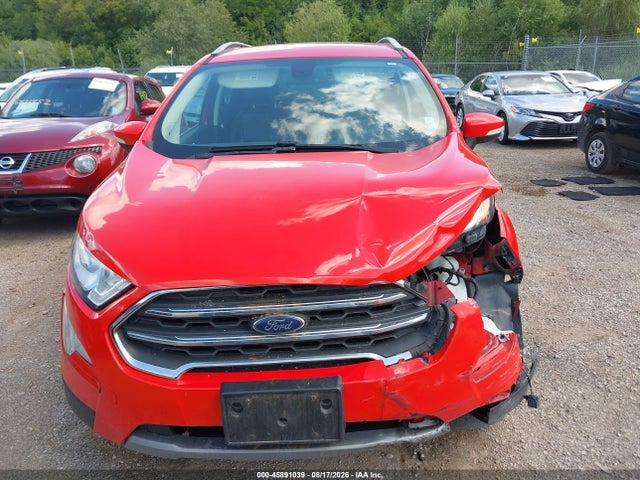 Aukcja sprzedaży 2020 Ford Ecosport Titanium, vin: MAJ6S3KL6LC340596, numer aukcji: 45891039