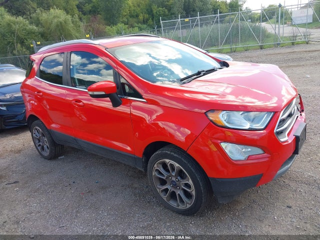 Aukcja sprzedaży 2020 Ford Ecosport Titanium, vin: MAJ6S3KL6LC340596, numer aukcji: 45891039