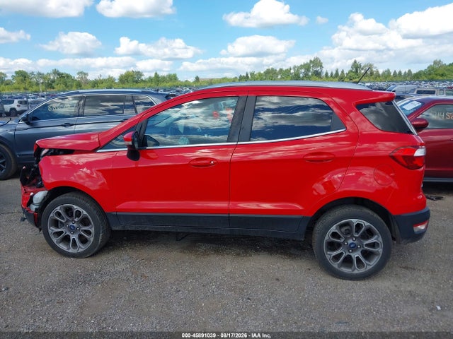 Aukcja sprzedaży 2020 Ford Ecosport Titanium, vin: MAJ6S3KL6LC340596, numer aukcji: 45891039