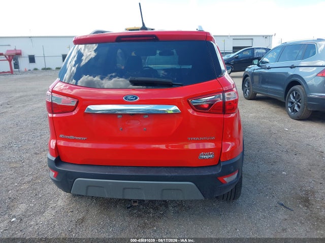 Aukcja sprzedaży 2020 Ford Ecosport Titanium, vin: MAJ6S3KL6LC340596, numer aukcji: 45891039