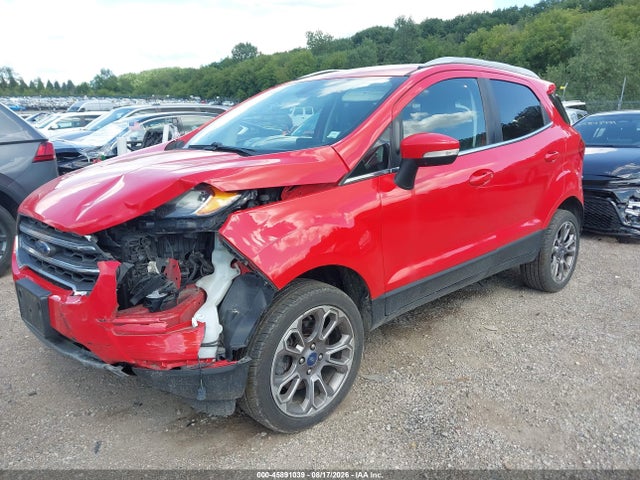 Aukcja sprzedaży 2020 Ford Ecosport Titanium, vin: MAJ6S3KL6LC340596, numer aukcji: 45891039