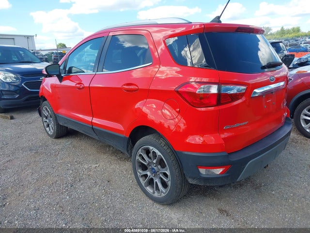 Aukcja sprzedaży 2020 Ford Ecosport Titanium, vin: MAJ6S3KL6LC340596, numer aukcji: 45891039