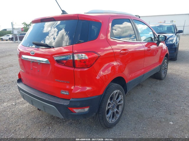 Aukcja sprzedaży 2020 Ford Ecosport Titanium, vin: MAJ6S3KL6LC340596, numer aukcji: 45891039
