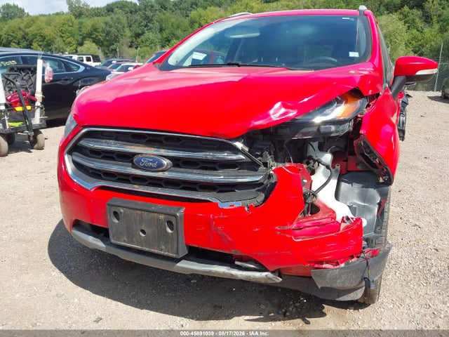 Aukcja sprzedaży 2020 Ford Ecosport Titanium, vin: MAJ6S3KL6LC340596, numer aukcji: 45891039