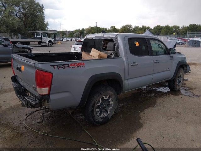 2018 Toyota Tacoma Trd Off Road მანქანა იყიდება აუქციონზე, vin: 3TMCZ5AN3JM183578, აუქციონის ნომერი: 45891057