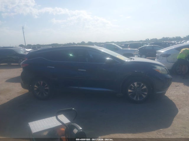 2016 Nissan Murano S მანქანა იყიდება აუქციონზე, vin: 5N1AZ2MG4GN126402, აუქციონის ნომერი: 45891068
