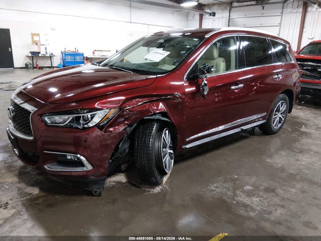 45891095 :رقم المزاد ، 5N1DL0MMXKC534058 vin ، 2019 Infiniti Qx60 Luxe مزاد بيع