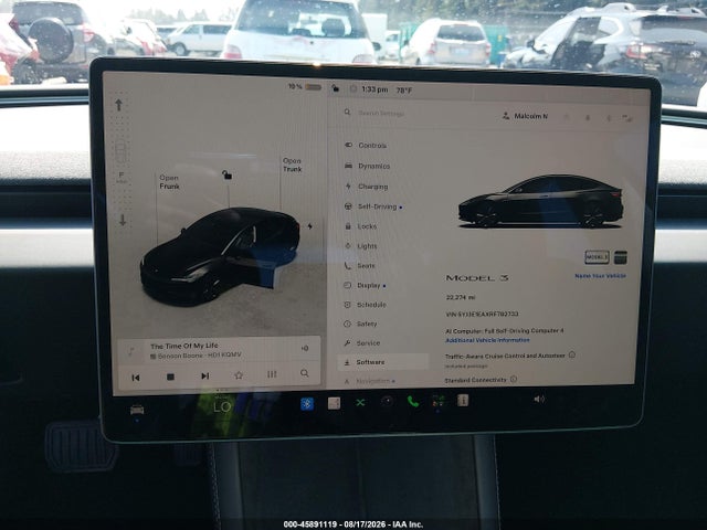 Продаж на аукціоні авто 2024 Tesla Model 3 Long Range Dual Motor All-wheel Drive/rear-wheel Drive, vin: 5YJ3E1EAXRF782733, номер лоту: 45891119