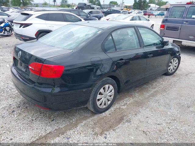 45891130 :رقم المزاد ، 3VW2K7AJ9EM333107 vin ، 2014 Volkswagen Jetta 2.0l S مزاد بيع