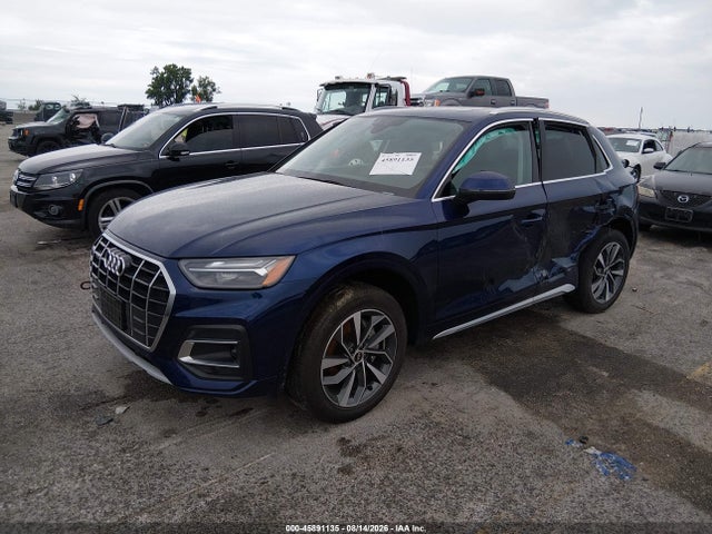 Aukcja sprzedaży 2021 Audi Q5 Premium 45 Tfsi Quattro S Tronic, vin: WA1AAAFY1M2140020, numer aukcji: 45891135