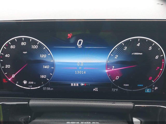 45891140 :رقم المزاد ، W1N4N4GB5SJ681411 vin ، 2025 Mercedes-benz Gla 250 4matic مزاد بيع